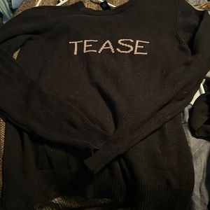 Women Victoria secret tease sweater